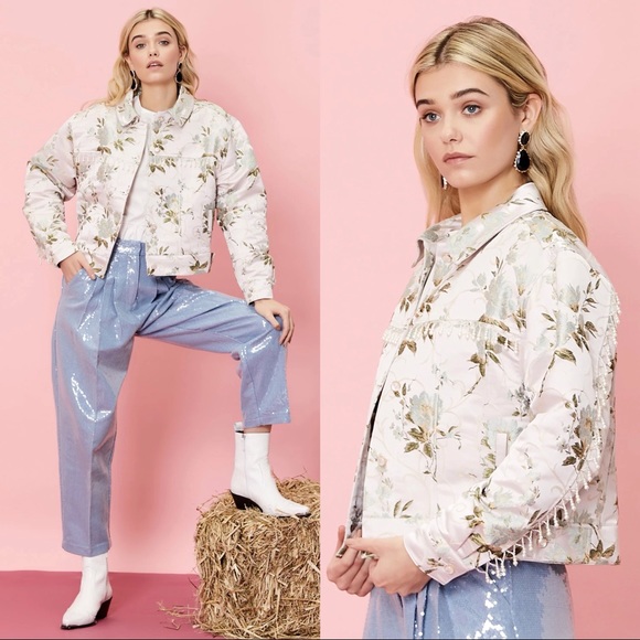 SISTER JANE DIAMOND REINS JACQUARD JACKET - Picture 4 of 5